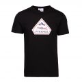 Mens Black Karel 2 S/s T Shirt 96132 by Pyrenex from Hurleys