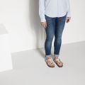 Womens Graceful Pearl White Gizeh Birko-Flor Toe-Post Sandals 41645 by Birkenstock from Hurleys