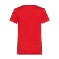 Womens Barbados Cherry Institutional Logo Slim Fit S/s T Shirt 42929 by Calvin Klein from Hurleys