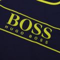 Mens Navy/Lime Beach Tank Top 74393 by BOSS from Hurleys
