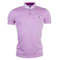 Mens Purple Super S/s Polo Shirt