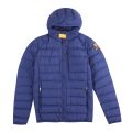 Boys Navy Peony Last Minute Light Hooded Jacket 48949 by Parajumpers from Hurleys