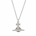 Womens Silver/Crystal Sorada Small Orb Pendant Necklace 77160 by Vivienne Westwood from Hurleys