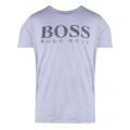 Casual Mens Open Blue/Grey Tew S/s T Shirt 32119 by BOSS from Hurleys