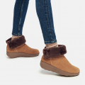 Womens Chestnut Suede Mukluk Shorty III Boots 95164 by FitFlop from Hurleys
