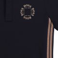 Boys Navy Triple Gold S/s Polo Shirt 84586 by BOSS from Hurleys