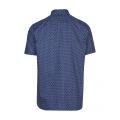Mens Blue Mathew Triangle S/s Shirt 43862 by Ted Baker from Hurleys