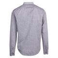 Mens Blue Eagle Print L/s Shirt 55507 by Emporio Armani from Hurleys