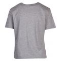 Womens Light Grey Heather Iridescent Monogram S/s T Shirt 56212 by Calvin Klein from Hurleys