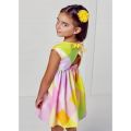 Girls Mauve Multi Bright Plaid Dress 102565 by Mayoral from Hurleys