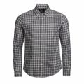 Mens Black Spacer Check L/s Shirt 46537 by Barbour International from Hurleys