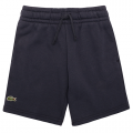 Boys Navy Classic Sweat Shorts 107430 by Lacoste from Hurleys