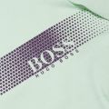 Mens Light Green Chest Logo Beach S/s T Shirt 26818 by BOSS from Hurleys
