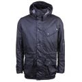 Mens Black Onyx Waxed Jacket 69352 by Barbour International from Hurleys