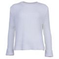 Lifestyle Womens White Clove Hitch Knitted Jumper
