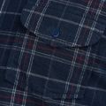 Mens Navy 1857 Check L/s Shirt 93938 by Barbour Steve McQueen Collection from Hurleys