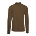 Casual Mens Dark Green Passerby 1 L/s Polo Shirt
