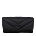Womens Black Ayve Leather Quilt Matinee Purse 100431 by Ted Baker from Hurleys