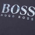 Casual Mens Dark Blue Teecher 4 S/s T Shirt 44912 by BOSS from Hurleys