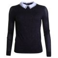 Womens Black Helin Sparkle Collar Knitted Top 14081 by Ted Baker from Hurleys