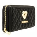 Womens Black Quilted Purse 66068 by Love Moschino from Hurleys