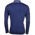 Mens Mid Blue Salvi L/s Polo Shirt 61545 by Ted Baker from Hurleys