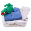 Baby Wave Blue & Silver Pyjama Set 14888 by Lacoste from Hurleys