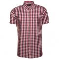 Lifestyle Mens White Allenhead S/s Shirt 60634 by Barbour from Hurleys