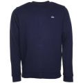Mens Navy Pique Crew Sweat Top 29408 by Lacoste from Hurleys