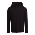 Mens Black Identity Hooded L/s T Shirt 83438 by BOSS from Hurleys