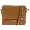 Womens Bronze Tumbled Metallic Cross Body Bag 70350 by Armani Jeans from Hurleys