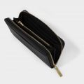 Womens Black Cara Zip Around Purse 94701 by Katie Loxton from Hurleys