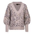 Womens Grey Alicina Animal Jacquard Knitted Jumper 96879 by Ted Baker from Hurleys