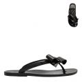Womens Black Bejouw Bow Jelly Flip Flops 87759 by Ted Baker from Hurleys
