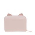 Womens Light Pink Lohana Cat Small Zip Around Purse 30272 by Ted Baker from Hurleys
