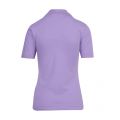 Womens Palma Lilac Micro Branding Mock Neck S/s T Shirt 84050 by Calvin Klein from Hurleys