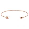Womens Rose Gold Carise Fine Cuff Bracelet 66761 by Ted Baker from Hurleys