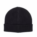 Toddler Navy Branded Tab Knitted Hat 76074 by BOSS from Hurleys