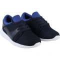Boys Navy Branded Mesh Trainers (27-41) 13323 by BOSS from Hurleys