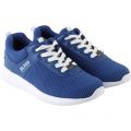 Boys Blue Mesh Trainers (27-41) 7511 by BOSS from Hurleys