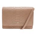 Womens Nude Croc Effect Clutch 19947 by Emporio Armani from Hurleys