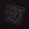 Mens Black Logo Print S/s T Shirt 82067 by Emporio Armani from Hurleys