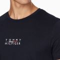 Mens Desert Sky Square Logo S/s T Shirt 109253 by Tommy Hilfiger from Hurleys