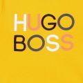 Toddler Yellow Colour Logo L/s T Shirt 45591 by BOSS from Hurleys