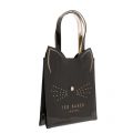 Womens Black Zazicon Cat Small Icon Bag 30235 by Ted Baker from Hurleys