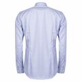 Mens Light Blue Kason Print Slim Fit L/s Shirt 28645 by HUGO from Hurleys