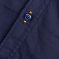 Orange Mens Dark Blue Cattitude L/s Shirt 24906 by BOSS from Hurleys