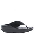 FitFlop Womens Black Crystall Toe-Thong Sandals 23826 by FitFlop from Hurleys