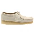 Womens Off White Nubuck Wallabee 31328 by Clarks Originals from Hurleys