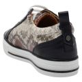 Womens Navy Fioni Snake Trainers 44644 by Moda In Pelle from Hurleys